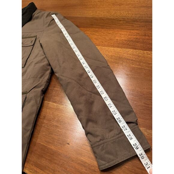 XXL John Browning Heritage Collection Denning Quilted Shirt Jacket Brown Hunting - Picture 10 of 11